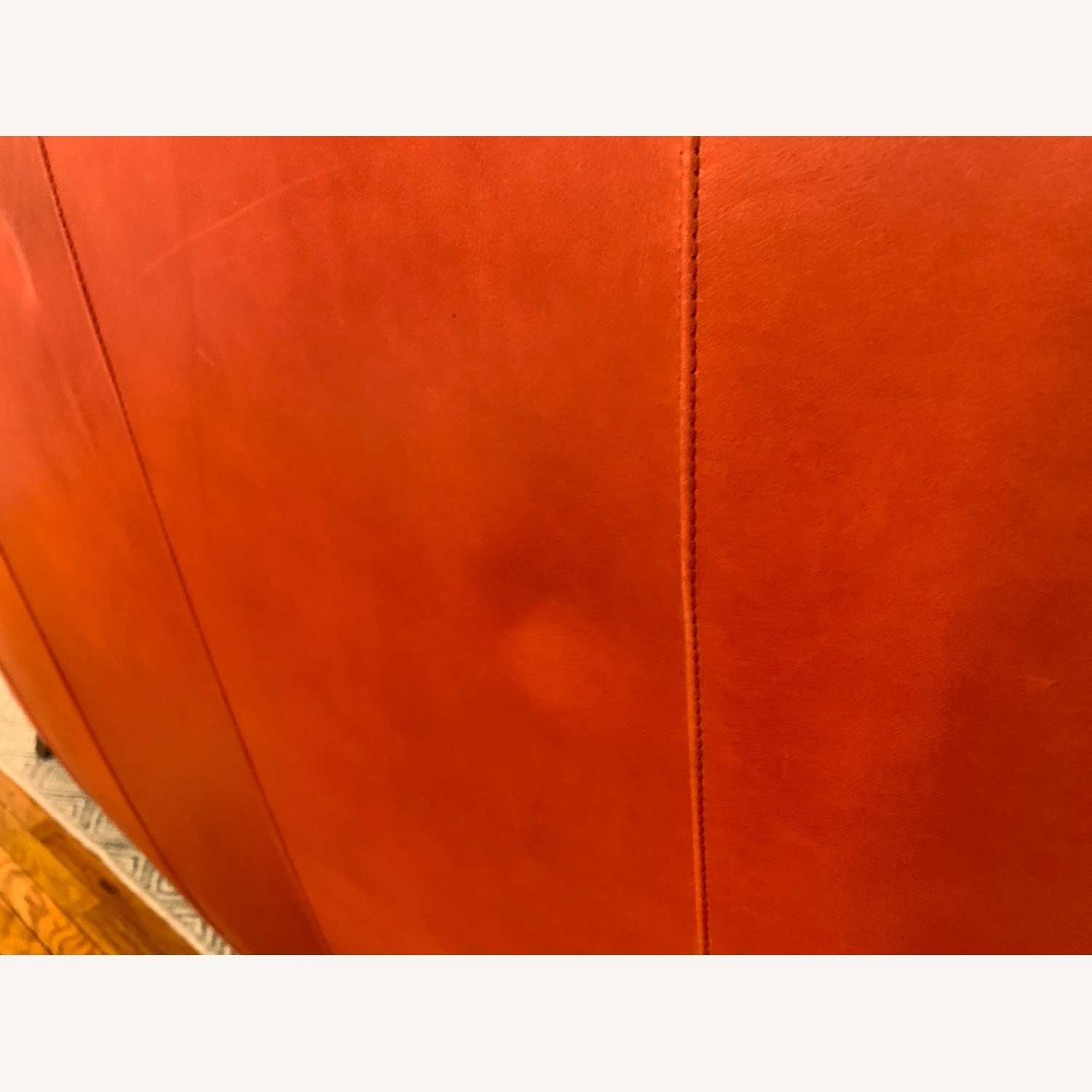 Hancock & Moore Red Leather 3+ Seater Sofa - image-6