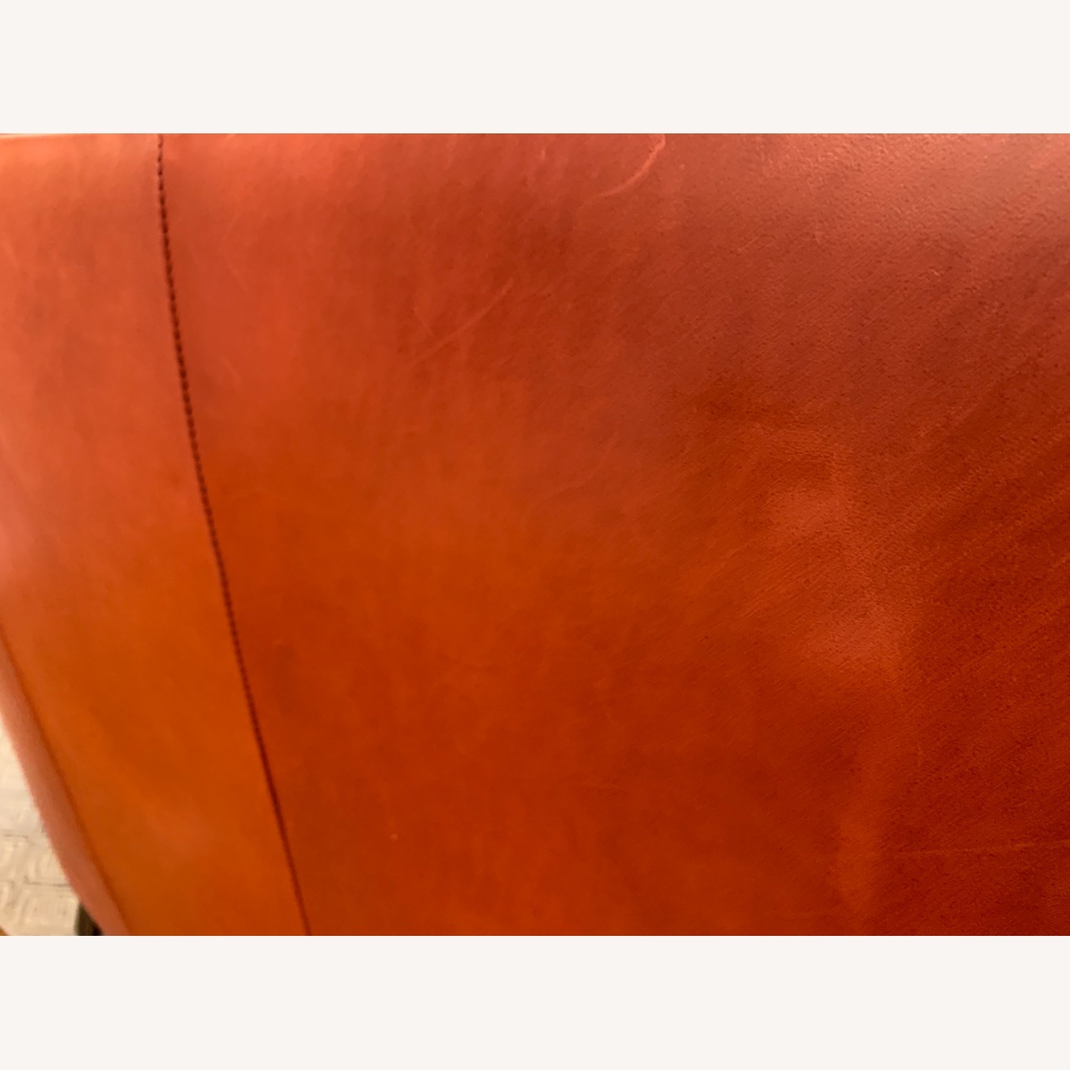 Hancock & Moore Red Leather 3+ Seater Sofa - image-7