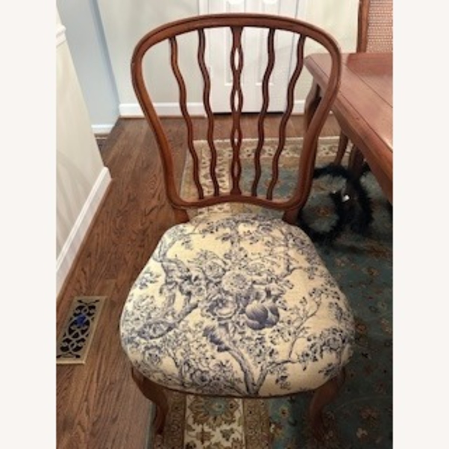 French Country Cherry Wood Dining Set - image-5