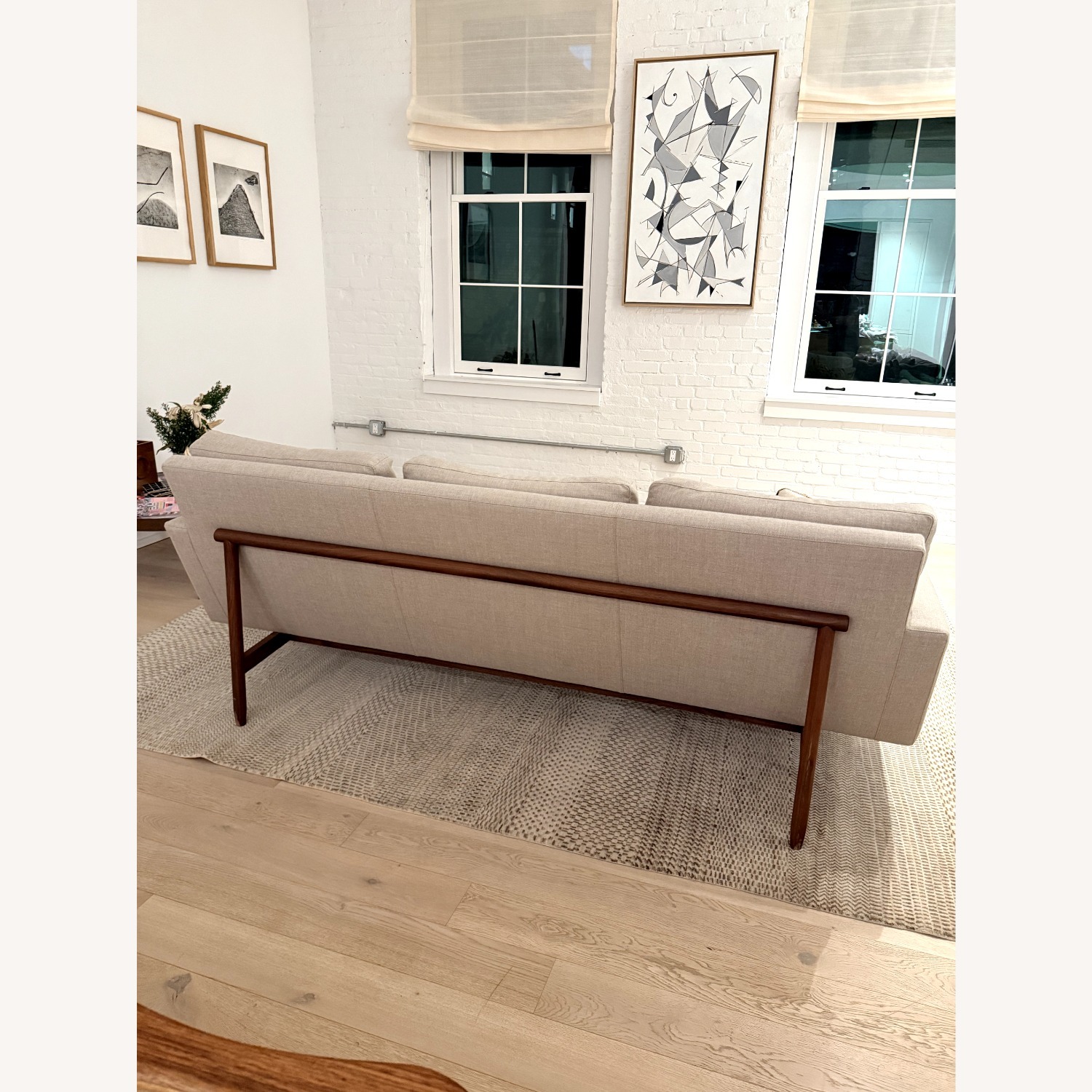 Design Within Reach Light Gray 3+ Seater Sofa - image-3