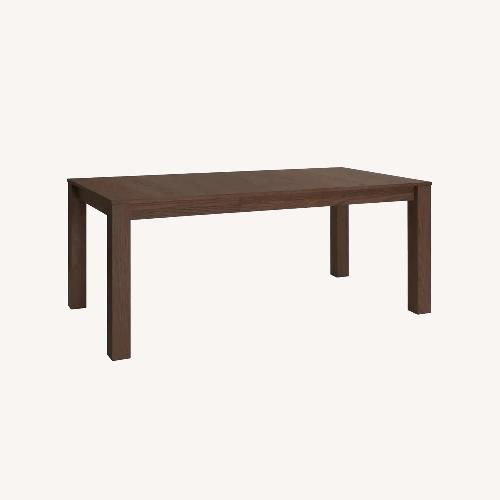 Used Burrow Dining Table Harvest -Walnut for sale on AptDeco