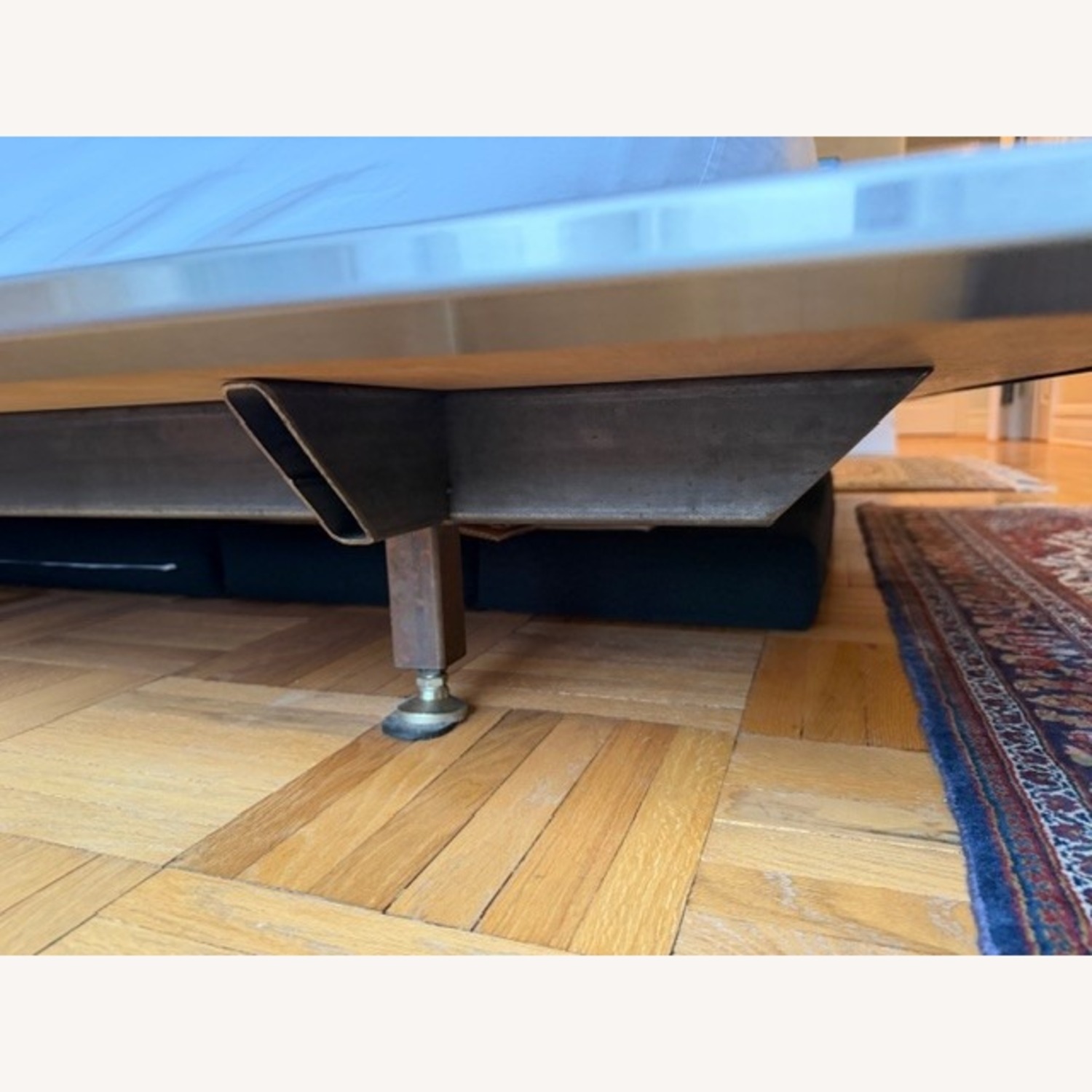 Custom Steel & Aluminum Platform Bed Frame, King - image-2