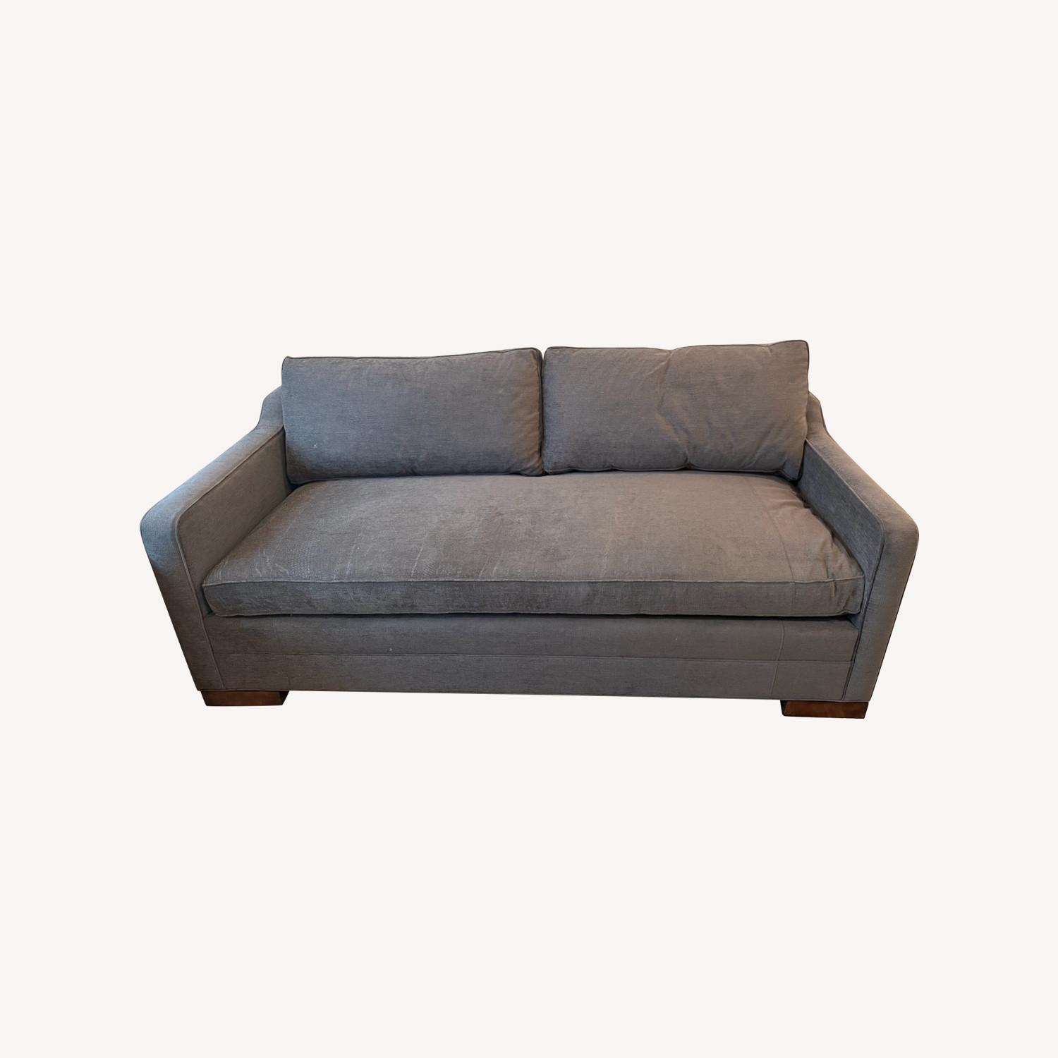 Kravet Light Gray Fabric Sleeper Sofa - image-0