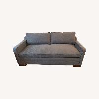 Kravet Light Gray Fabric Sleeper Sofa