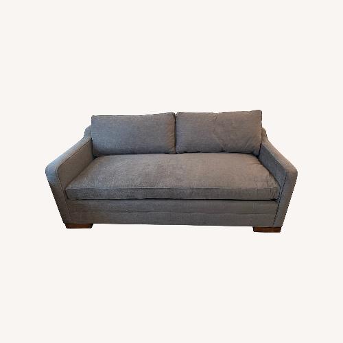 Used Kravet Light Gray Fabric Sleeper Sofa for sale on AptDeco