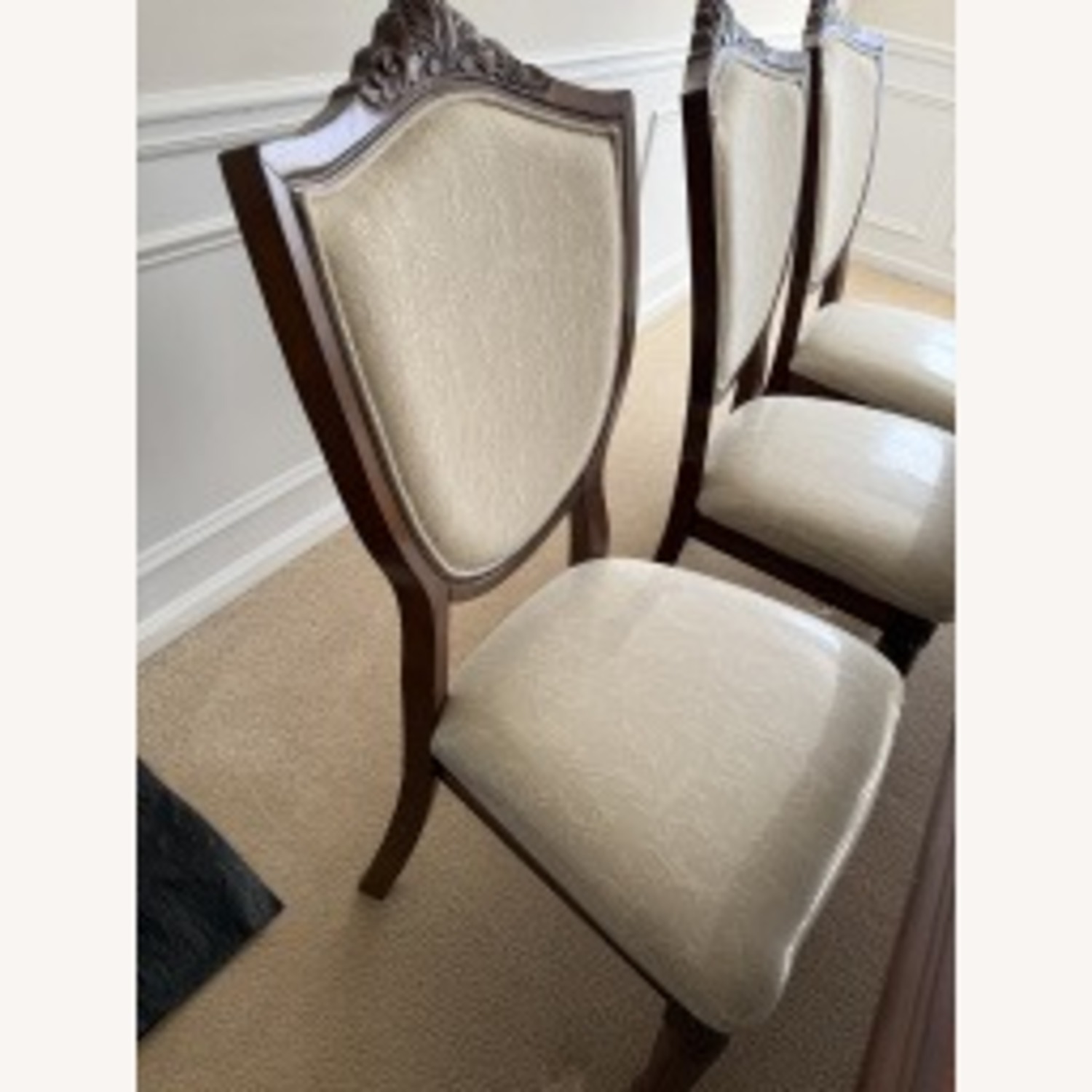  Dark Wood Dining Room Set - image-7