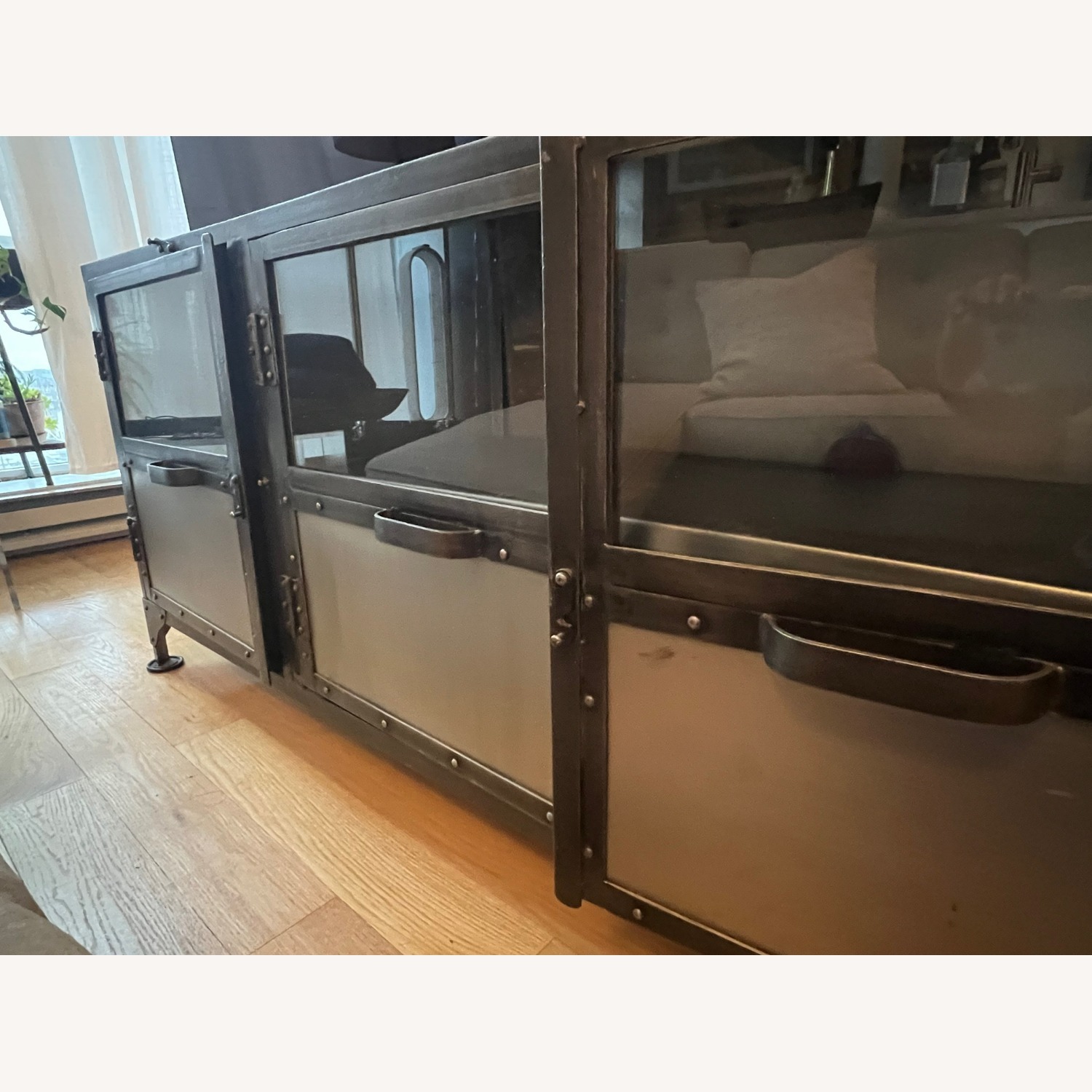 West Elm Industrial Metal Media Console - image-3