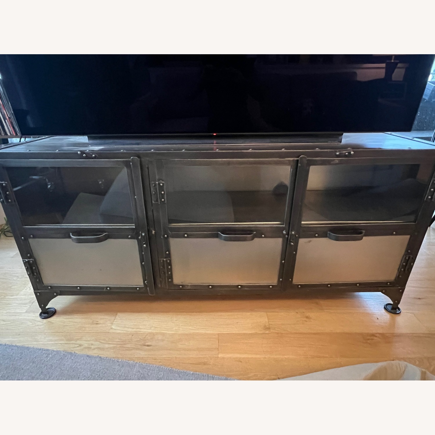 West Elm Industrial Metal Media Console - image-4