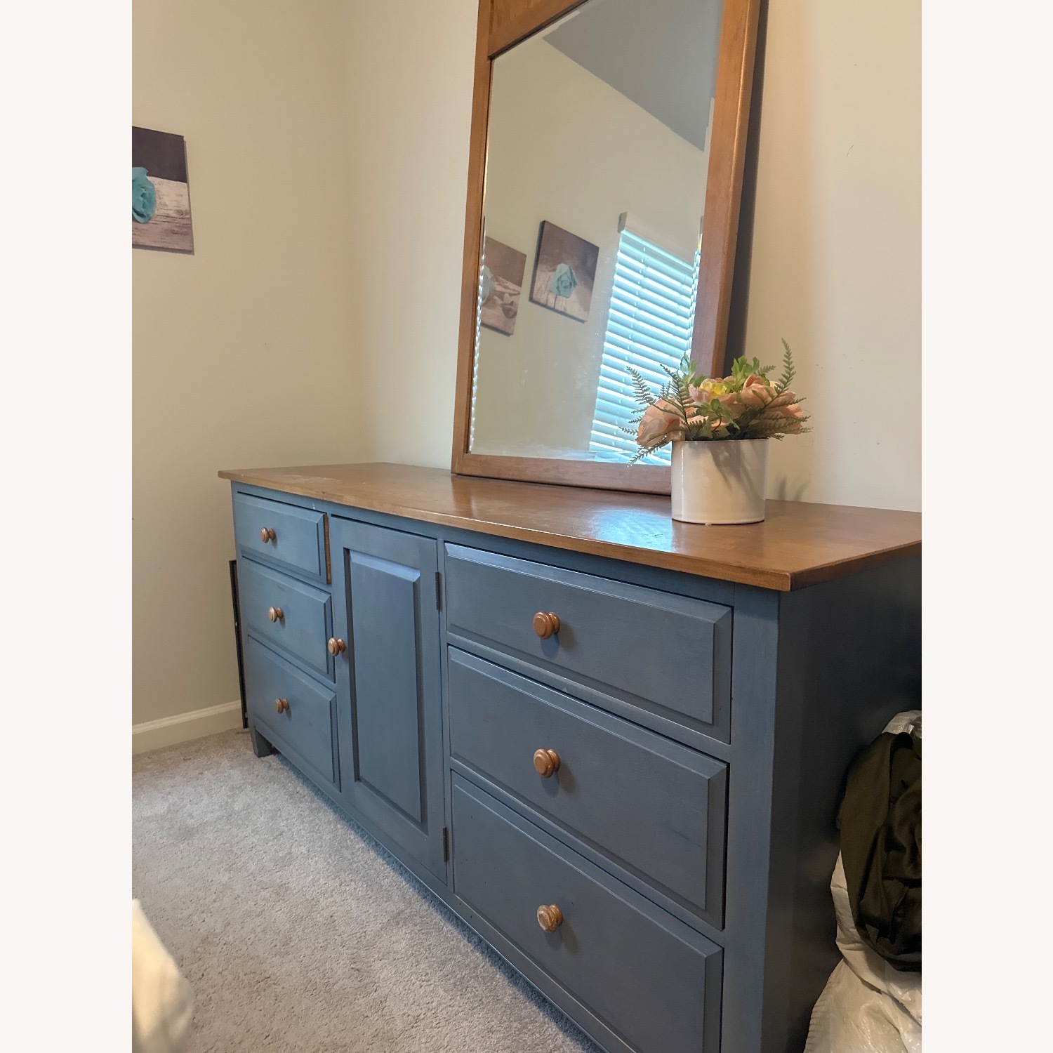 Ethan Allen Antique Dresser - image-1