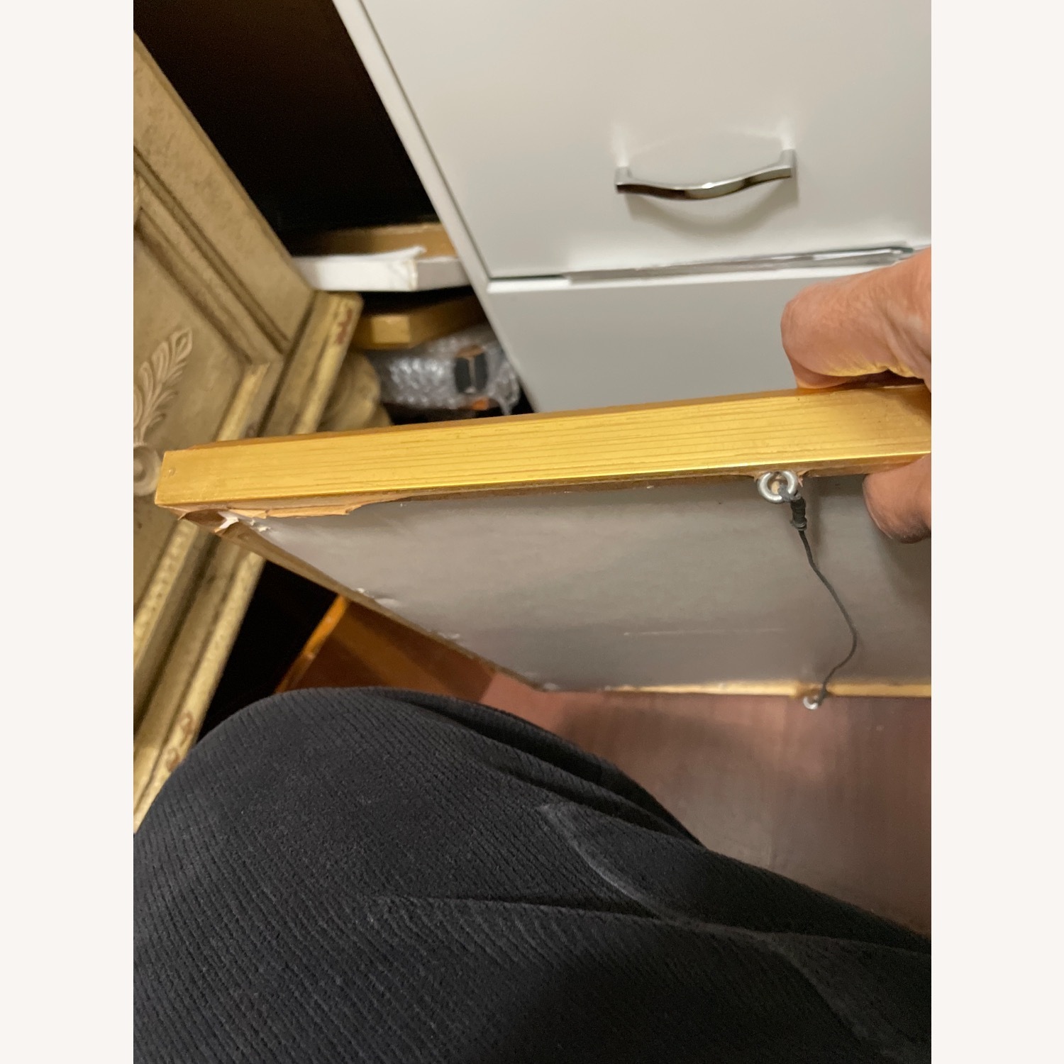 Vintage/Antique Wood Picture Frame - image-3