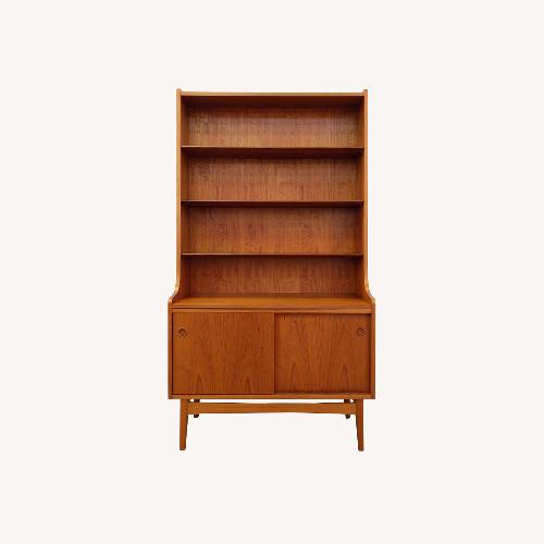 Used Vintage Danish Modern Teak Bookshelf / Cabinet for sale on AptDeco