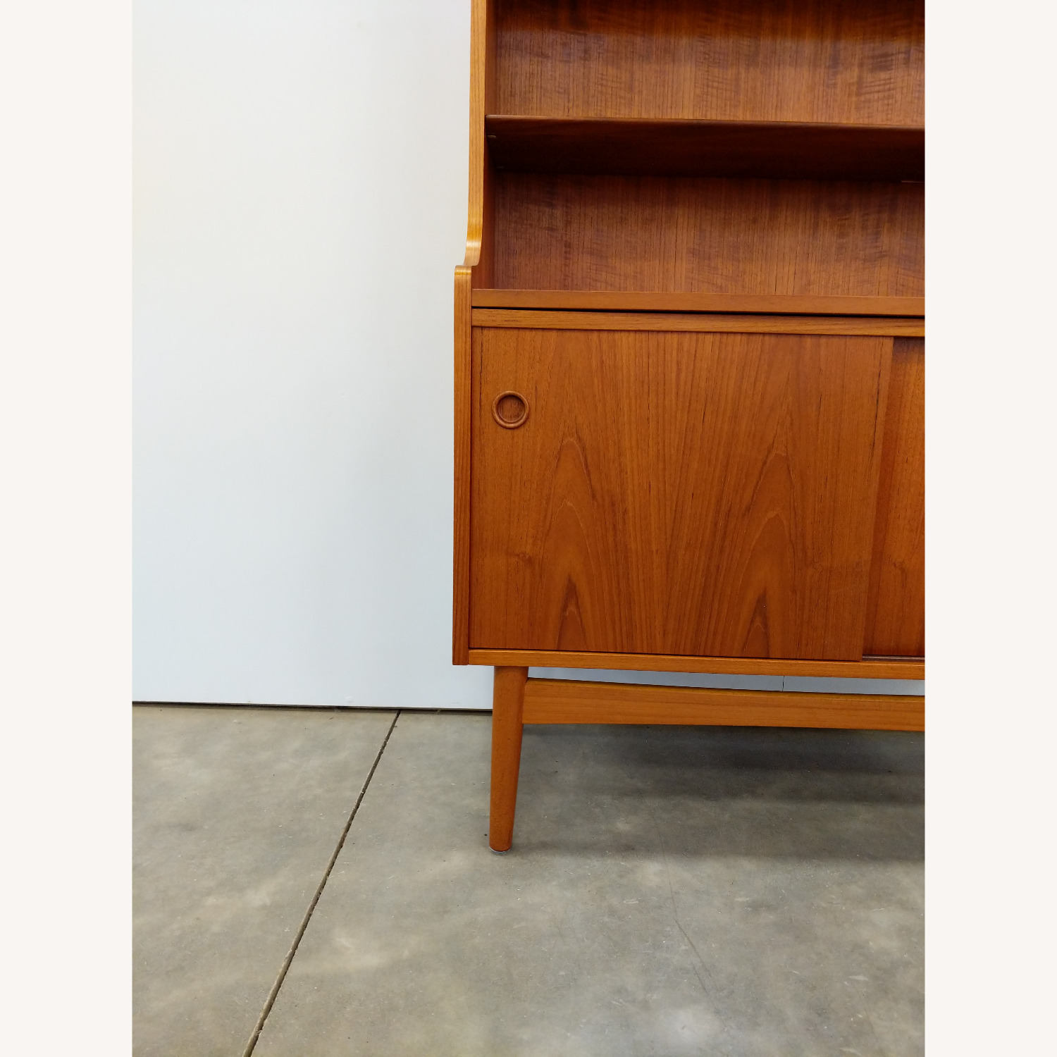 Vintage Danish Modern Teak Bookshelf / Cabinet - image-5