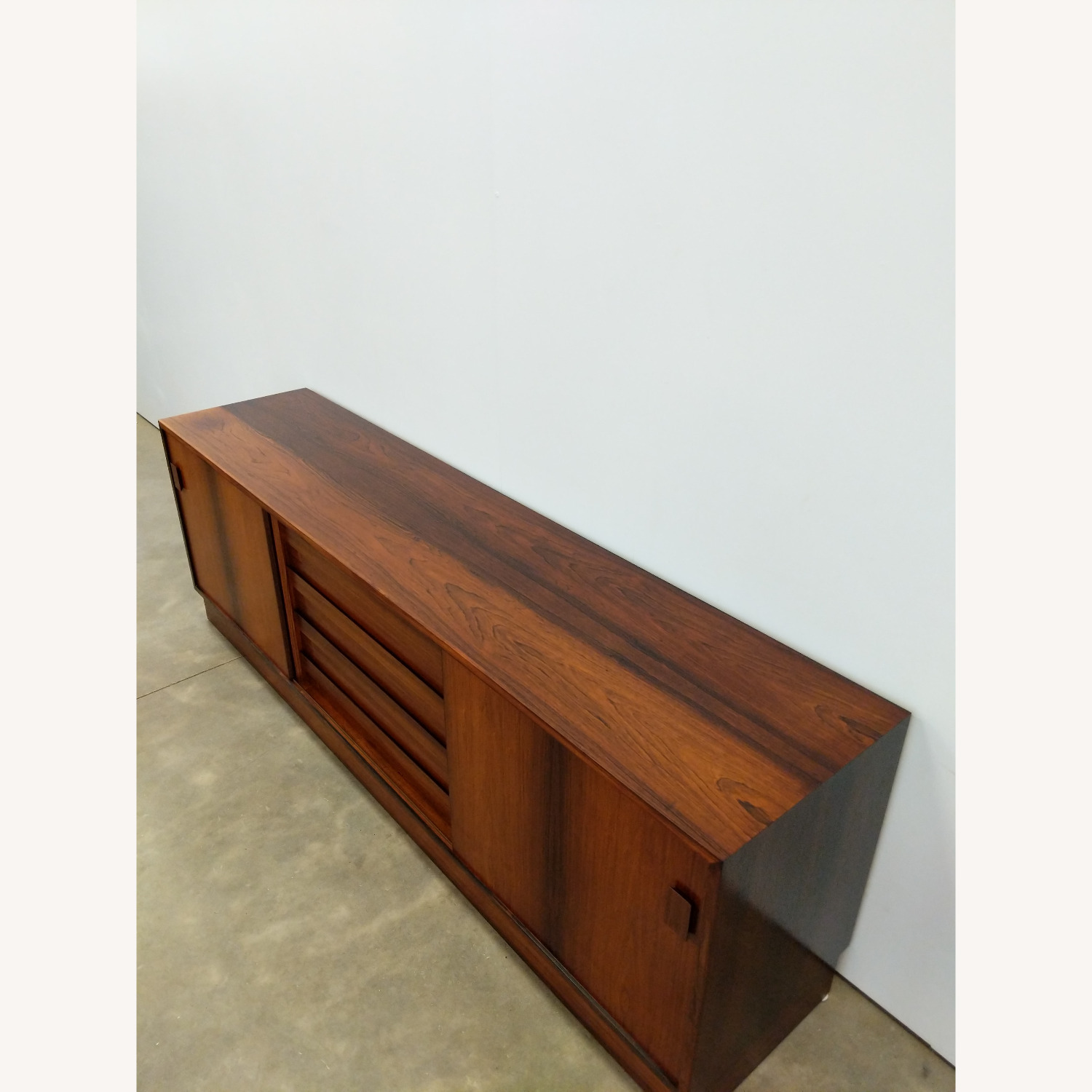 Vintage Danish Modern Rosewood Credenza by Viby J - image-5