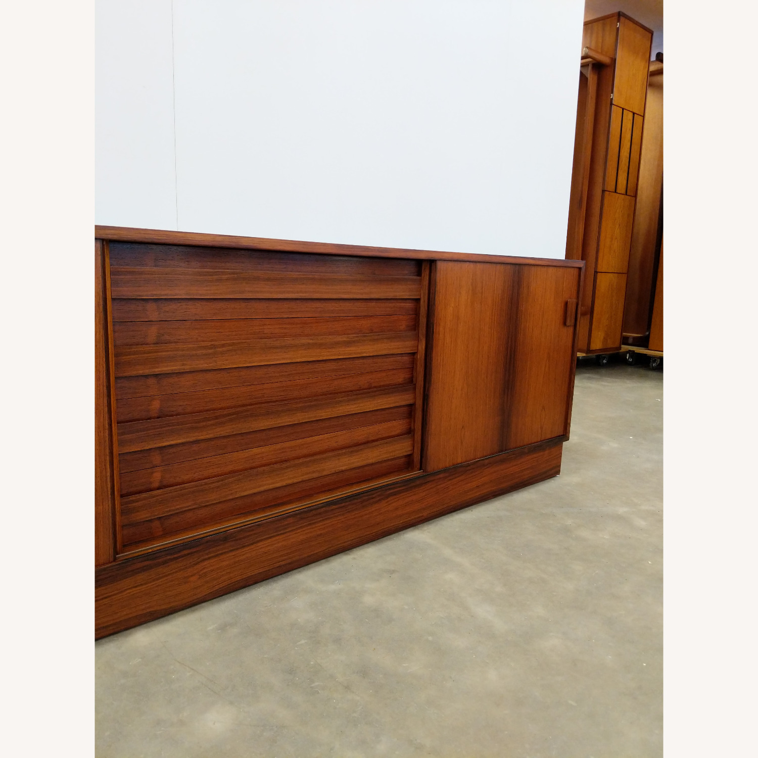 Vintage Danish Modern Rosewood Credenza by Viby J - image-8