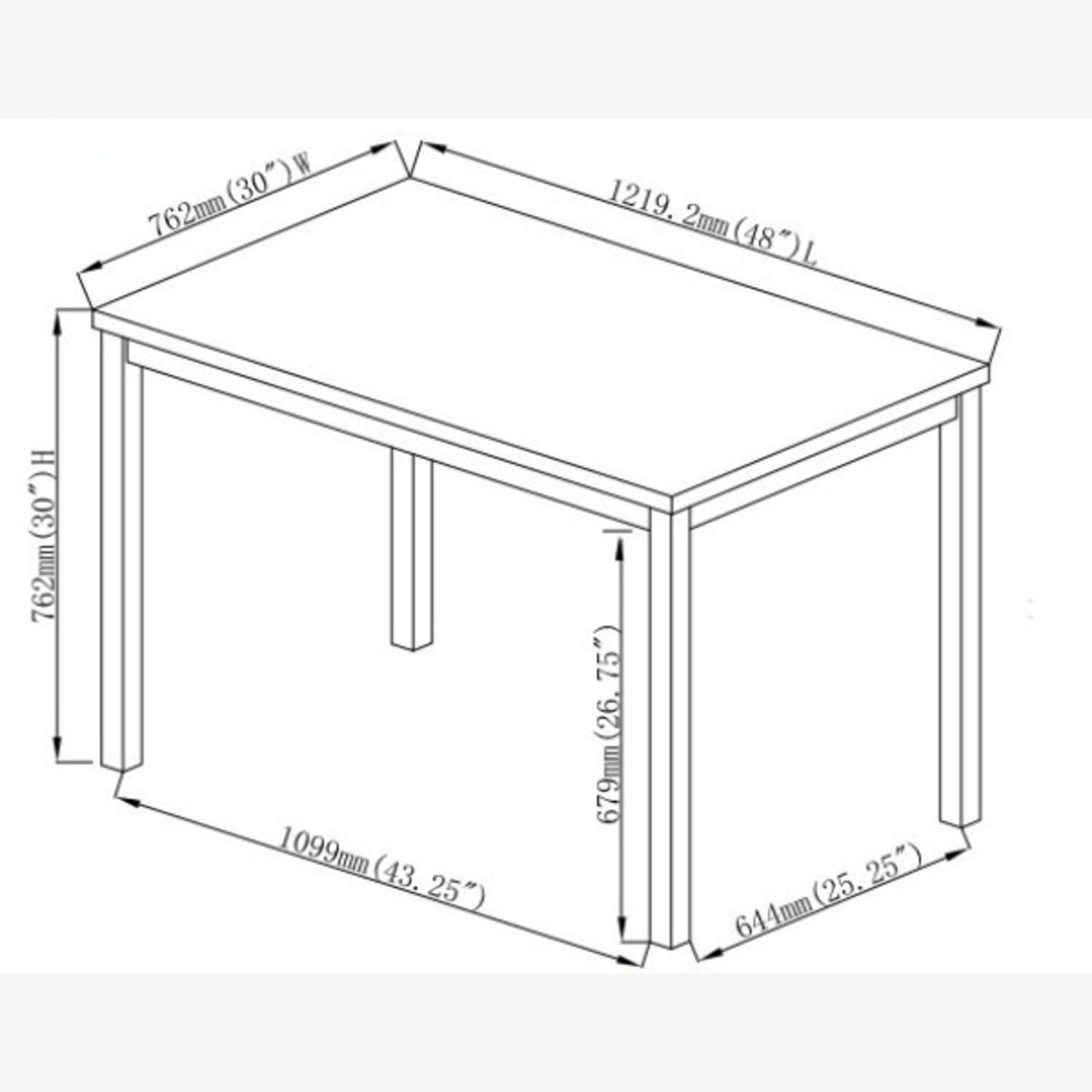 Target Dining Table In Weathered Wood & Black Metal Base - image-3