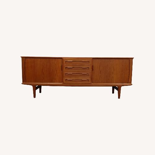 Used Vintage Danish Teak Credenza by Bordum & Nielsen for sale on AptDeco