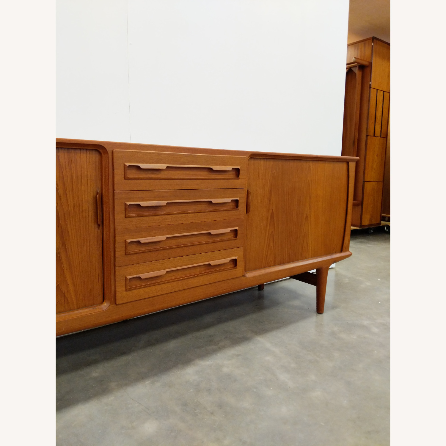 Vintage Danish Teak Credenza by Bordum & Nielsen - image-7