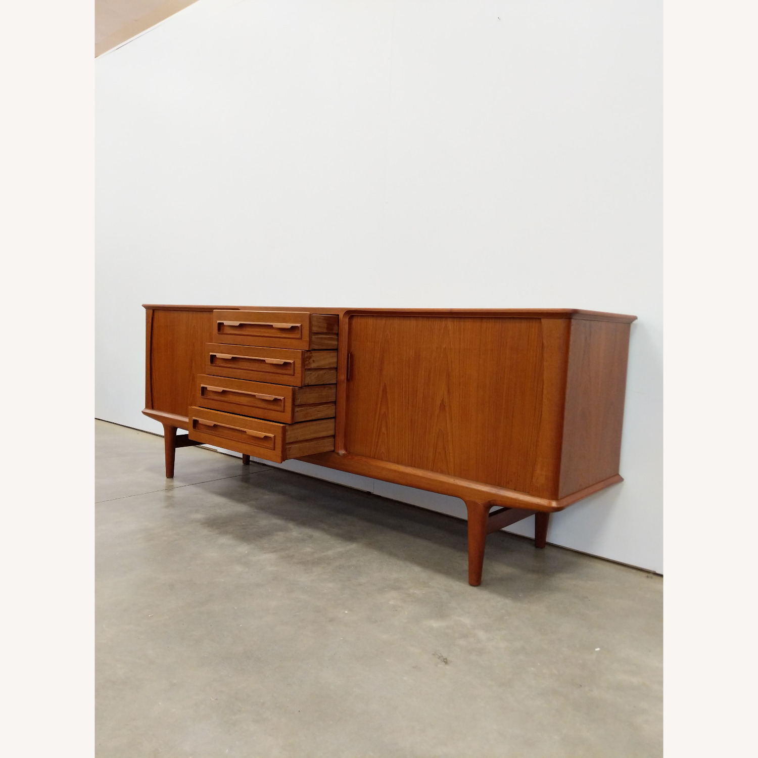 Vintage Danish Teak Credenza by Bordum & Nielsen - image-2