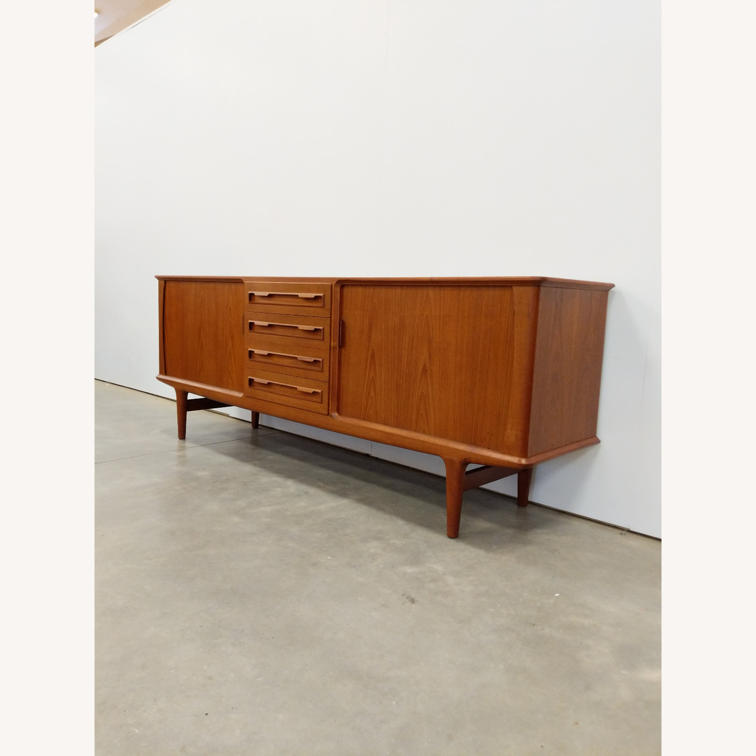 Vintage Danish Teak Credenza by Bordum & Nielsen - image-1