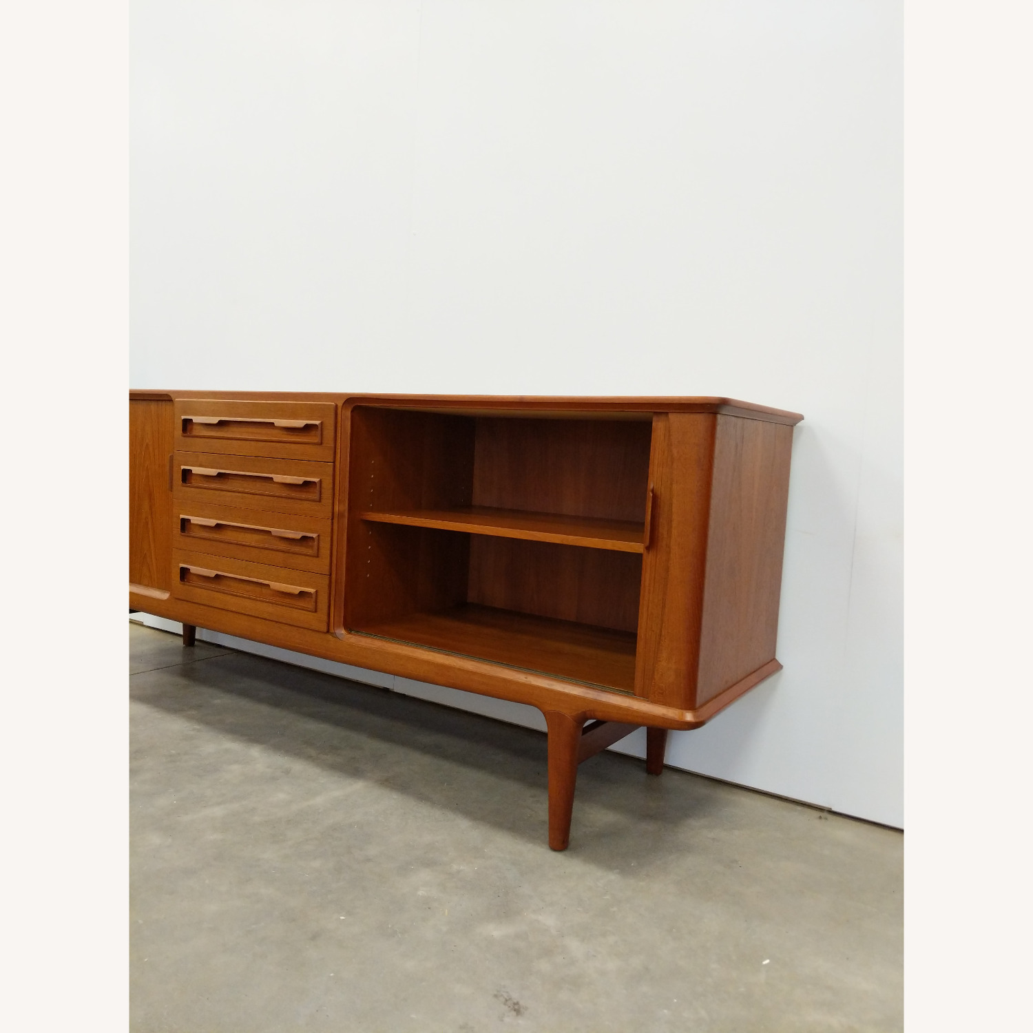 Vintage Danish Teak Credenza by Bordum & Nielsen - image-3