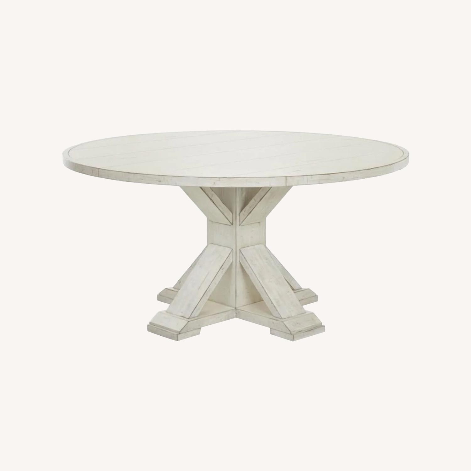 Legacy Classic Set Farmhouse Round Dining Table - image-0