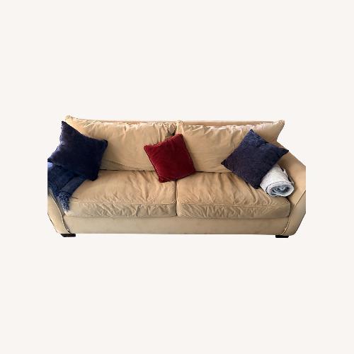Used Redecorating-Comfy Beige Sofa for sale on AptDeco