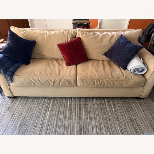 Used Redecorating-Comfy Beige Sofa for sale on AptDeco