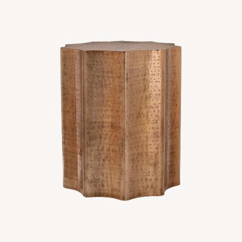 Used Pier 1 Imports Artifact End Table Copper for sale on AptDeco