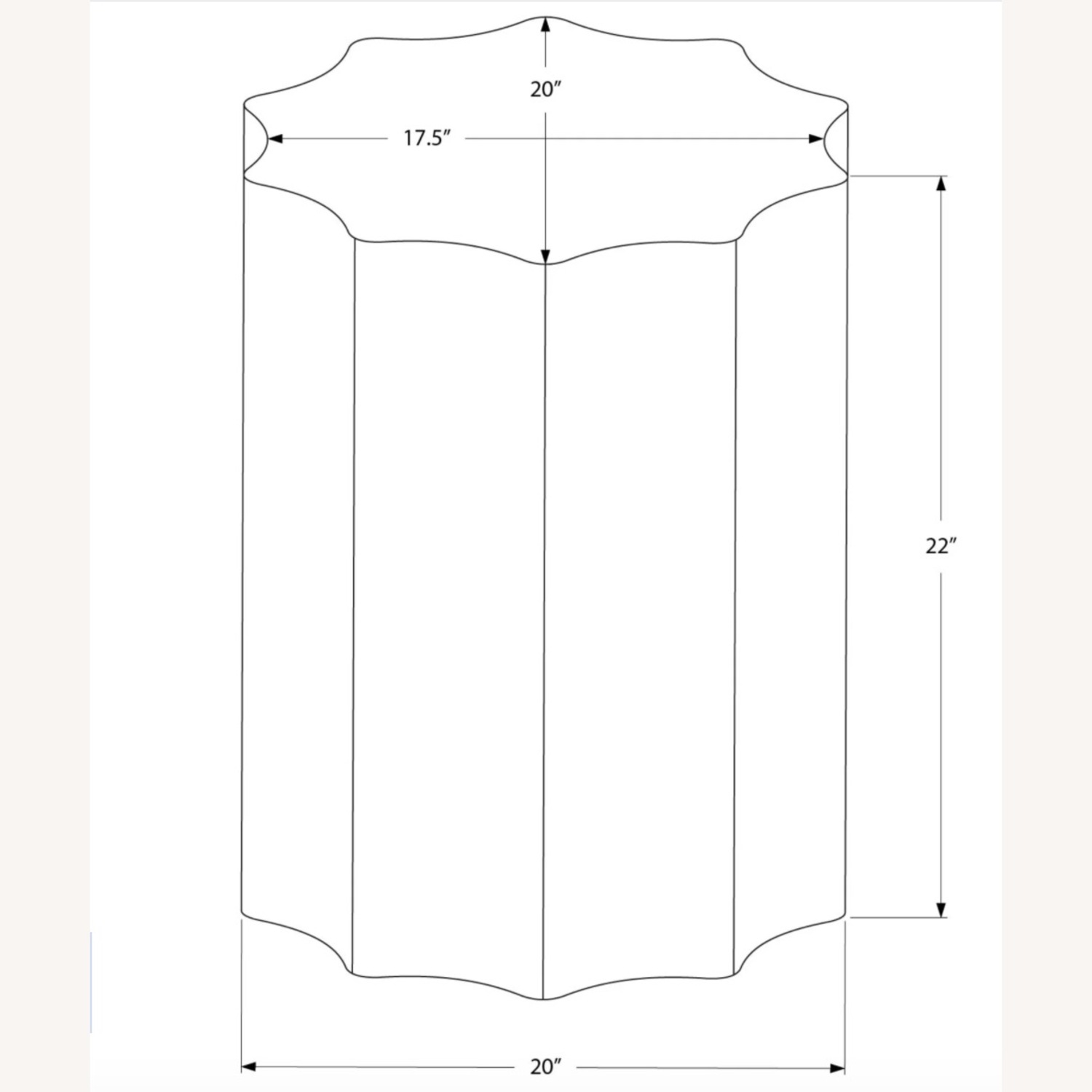 Pier 1 Imports Artifact End Table Copper - image-5