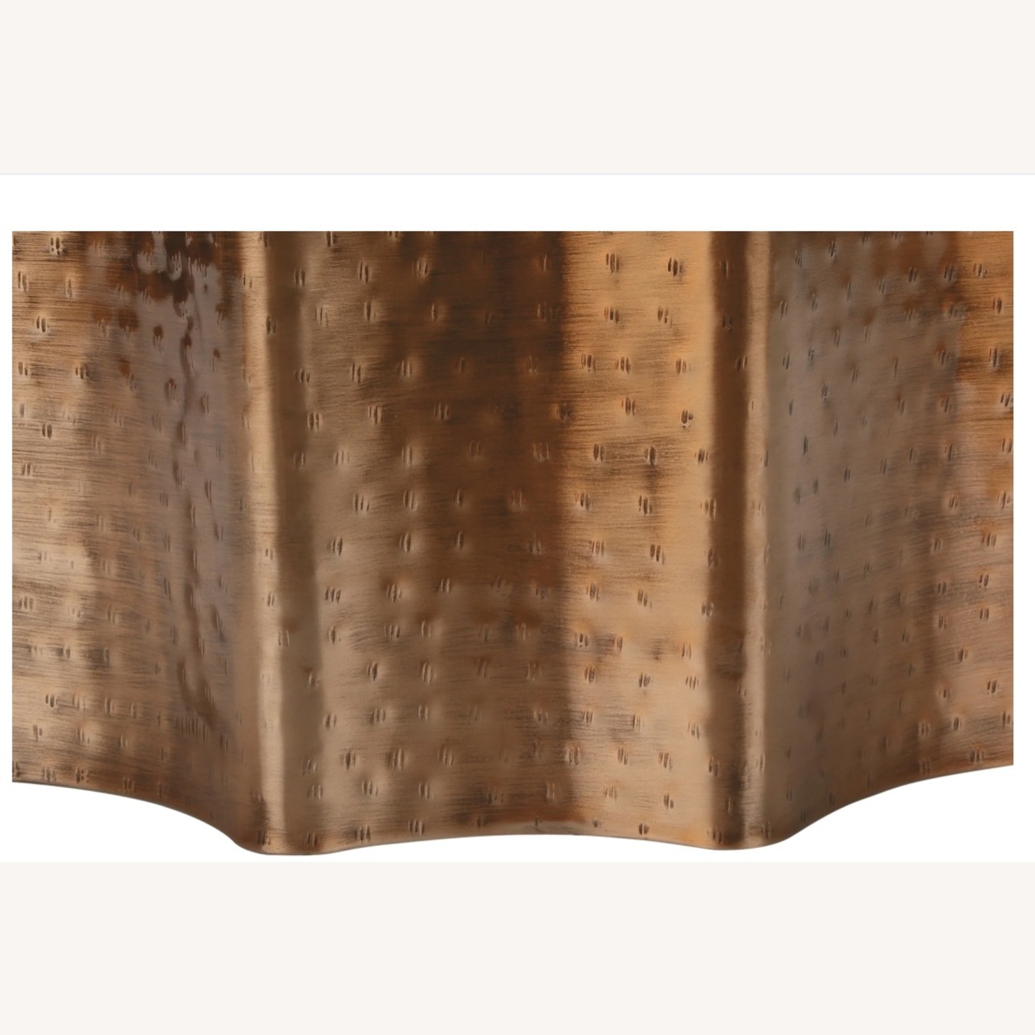 Pier 1 Imports Artifact End Table Copper - image-4
