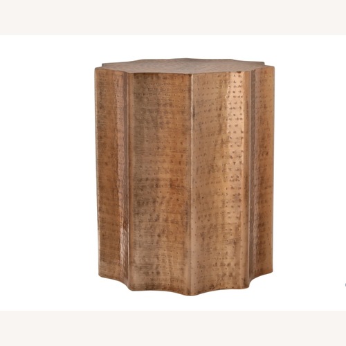 Used Pier 1 Imports Artifact End Table Copper for sale on AptDeco