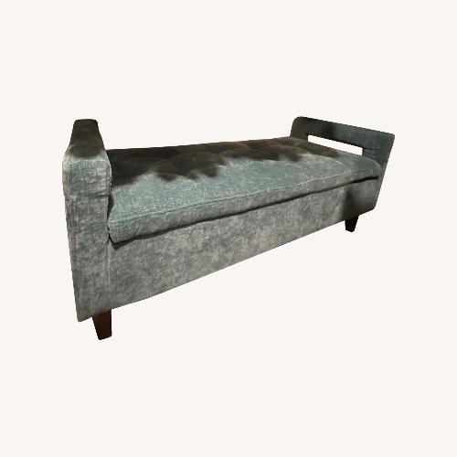 Used World Market Ottoman  for sale on AptDeco