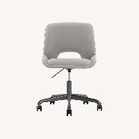 World Market Natural Fabric Office Chair