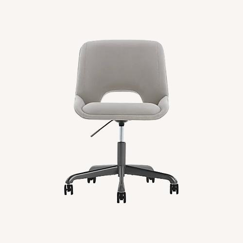 Used World Market Natural Fabric Office Chair for sale on AptDeco