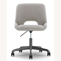 World Market Natural Fabric Office Chair