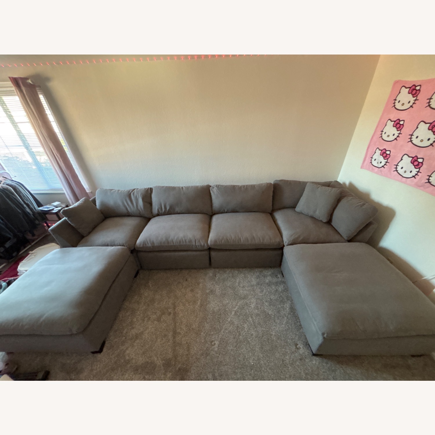 Bob’s Discount Gray Modular Sectional - image-7