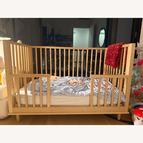 Used Pottery Barn Nash Toddler Bed for sale on AptDeco