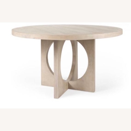 Used Liesl Solid Mango Wood Dining Table for sale on AptDeco
