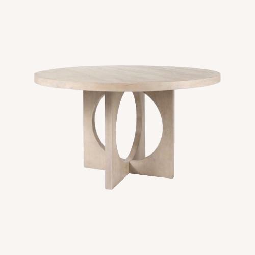 Used Liesl Solid Mango Wood Dining Table for sale on AptDeco