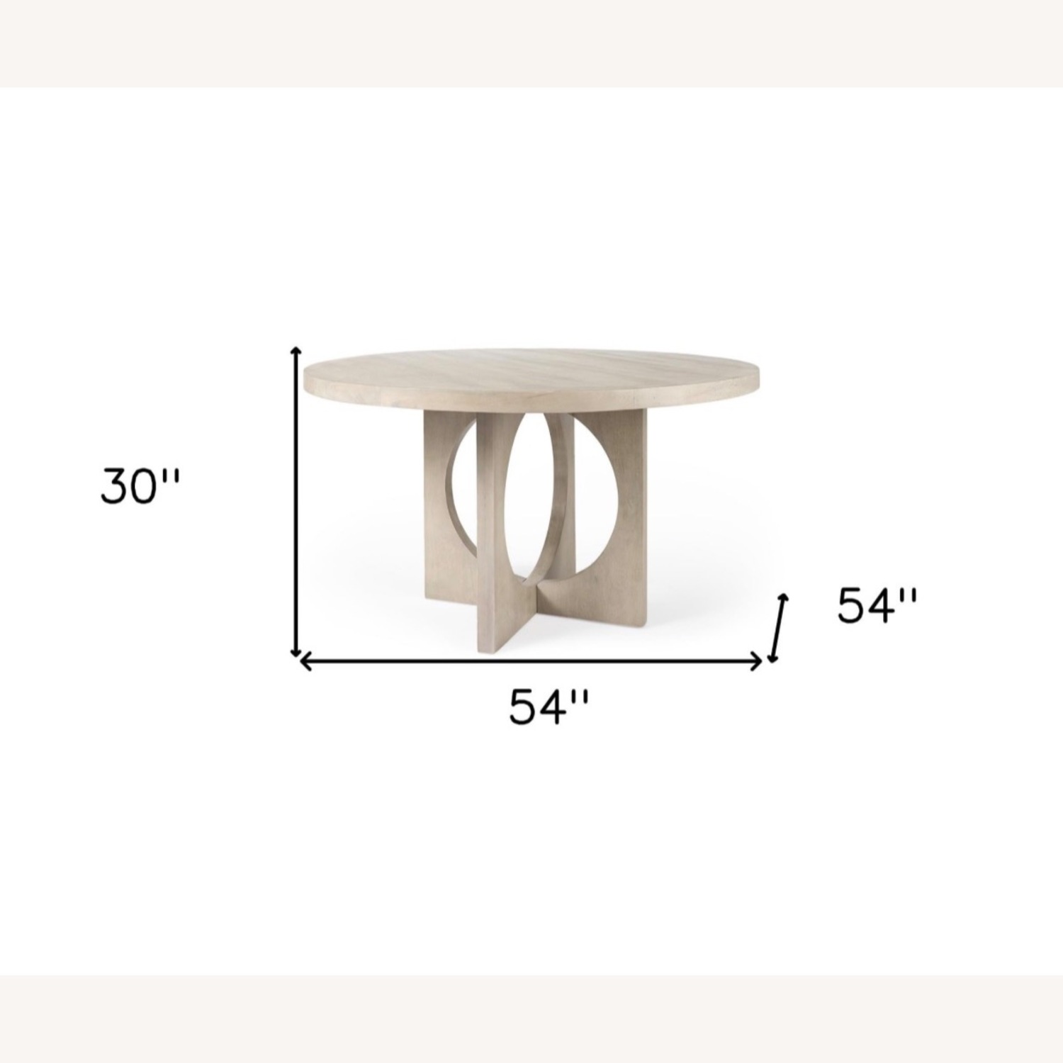 Liesl Solid Mango Wood Dining Table - image-1