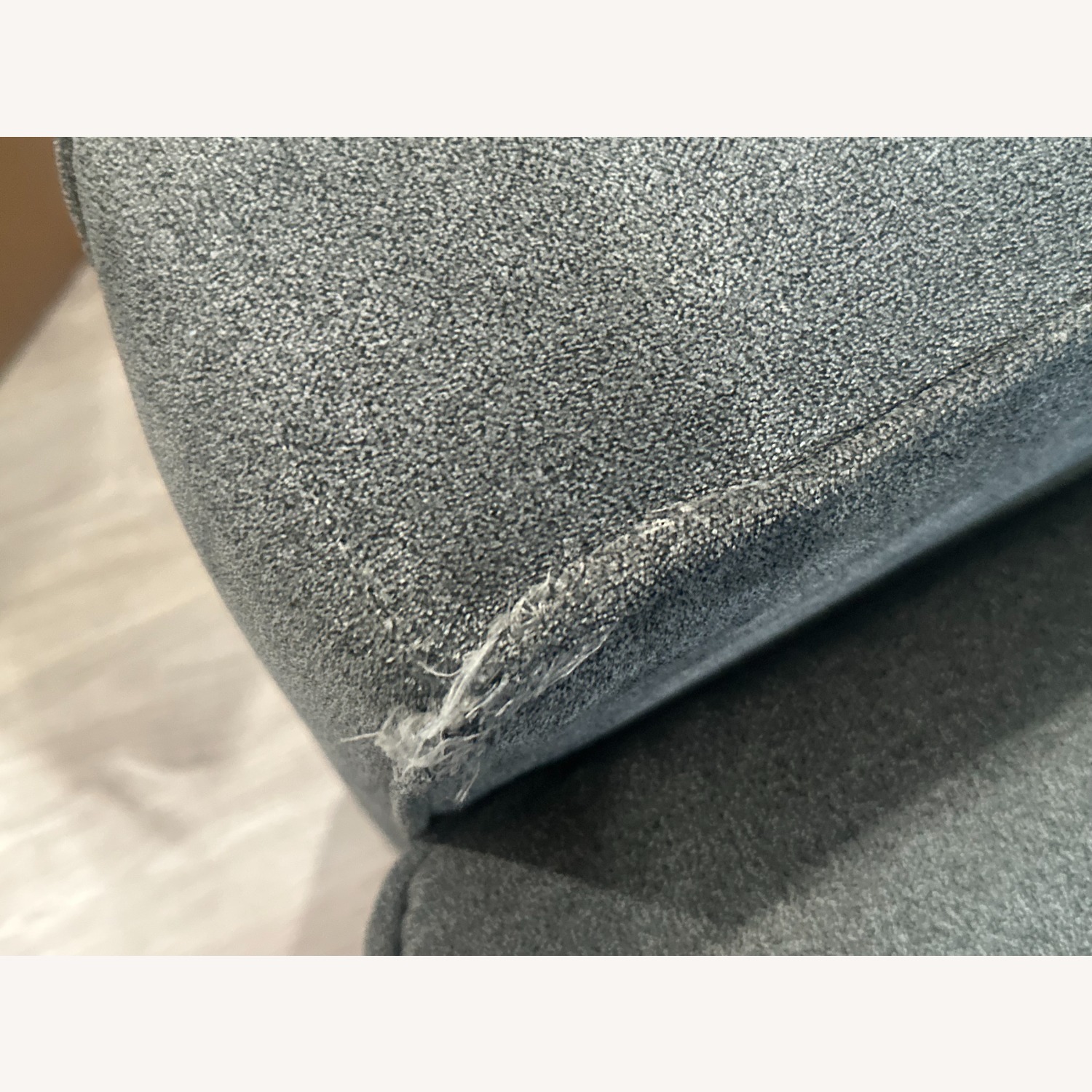 Living Spaces Dark Gray Fabric 2 Seater Sofa - image-2