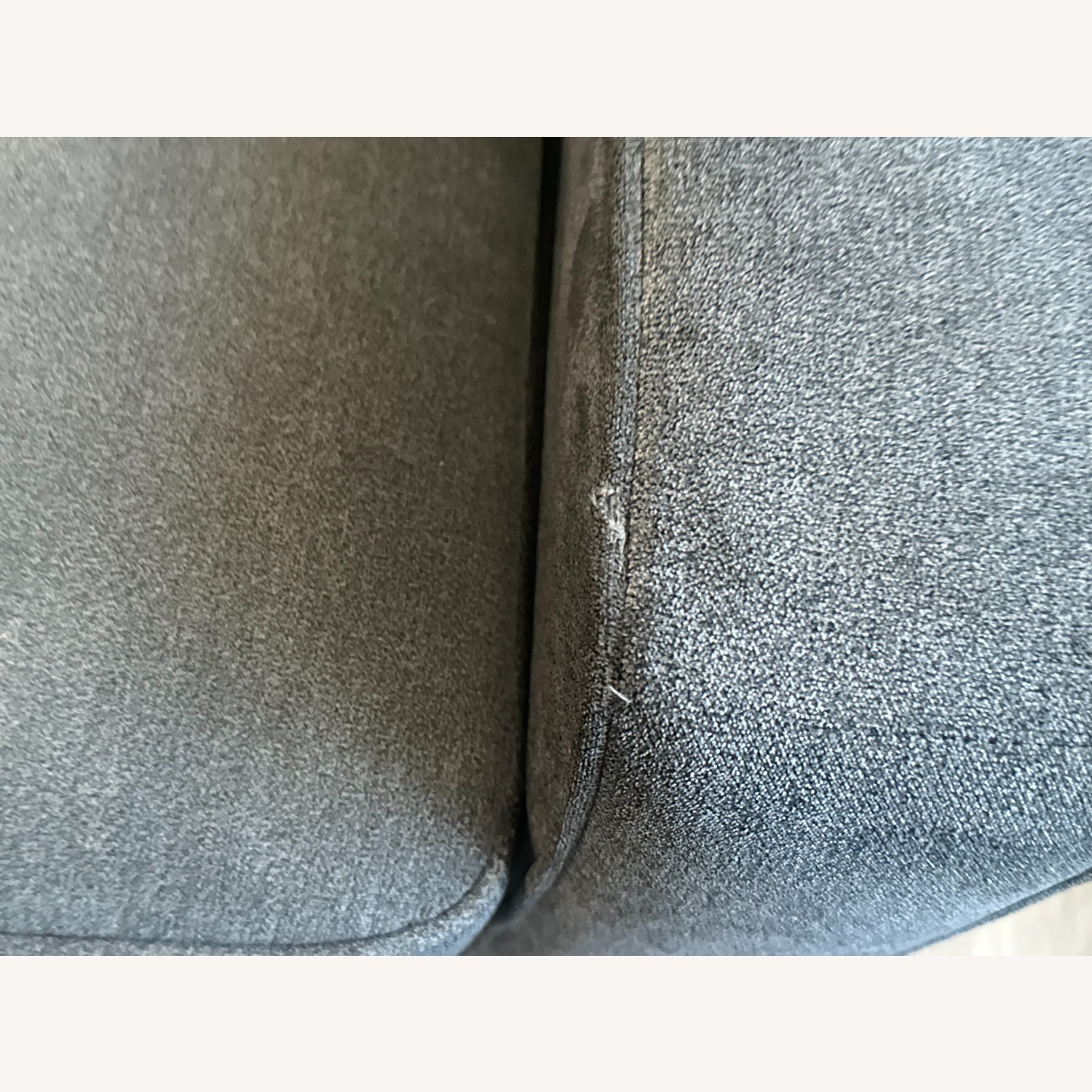 Living Spaces Dark Gray Fabric 2 Seater Sofa - image-3