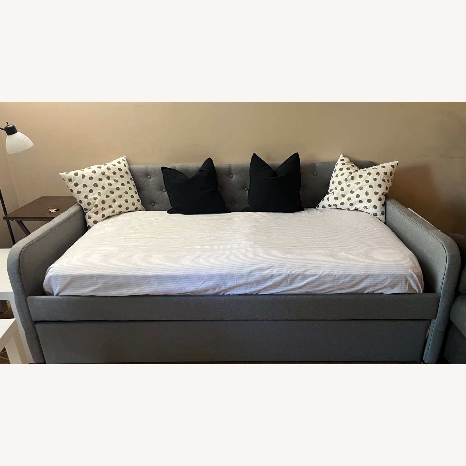 Wayfair Astra Upholstered Daybed with Trundle - image-1