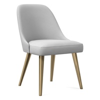 West Elm Light Gray Dining Chairs