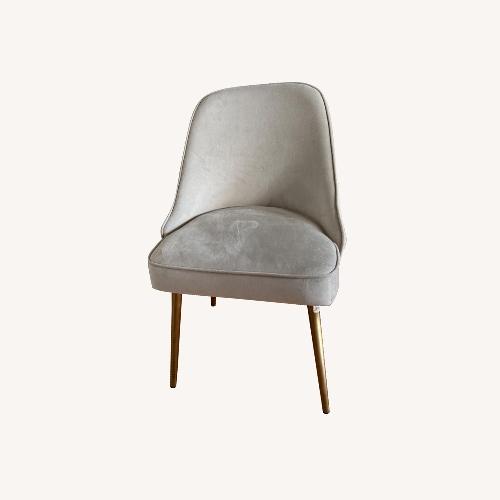 Used West Elm Light Gray Dining Chairs for sale on AptDeco