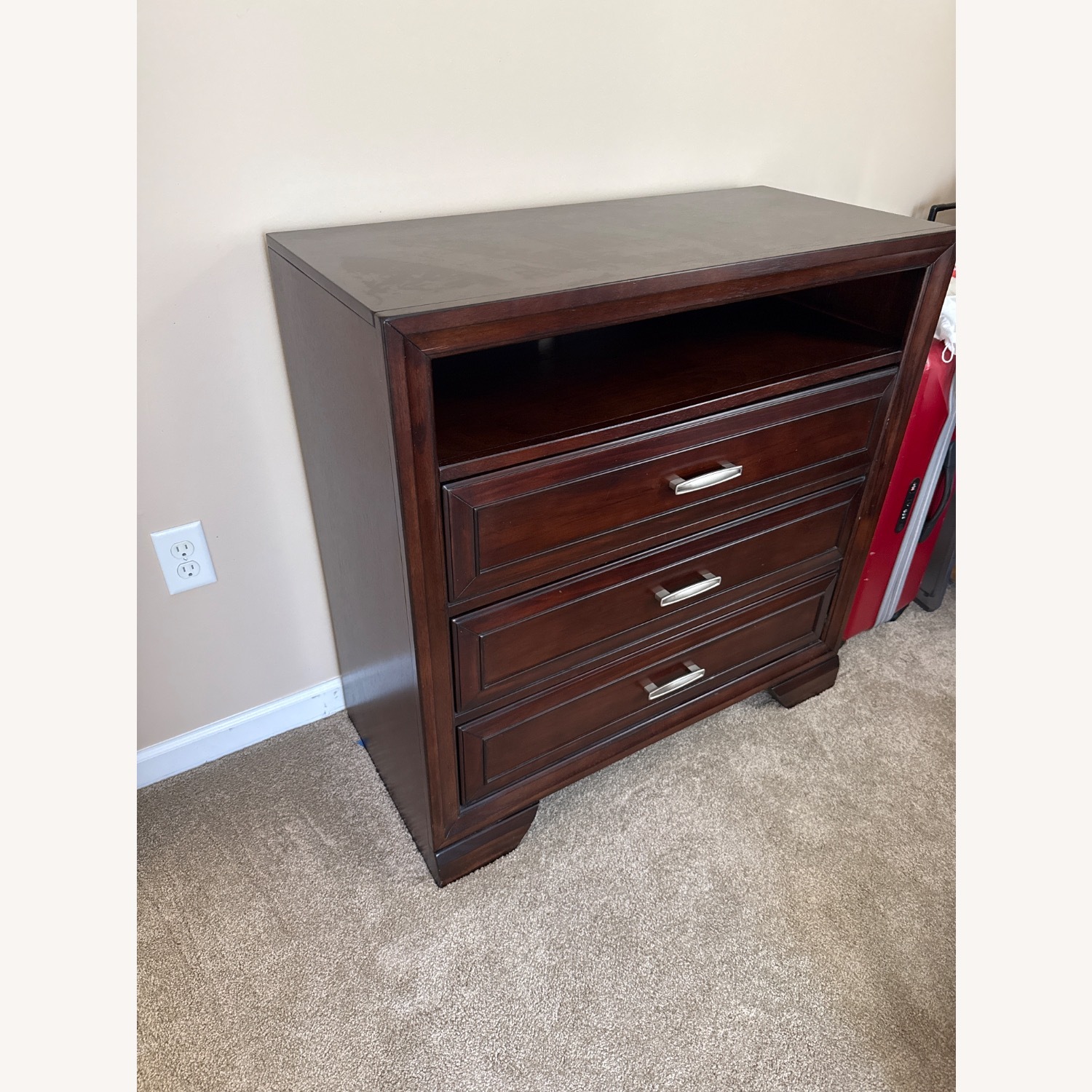 Dark Brown Dresser - image-1