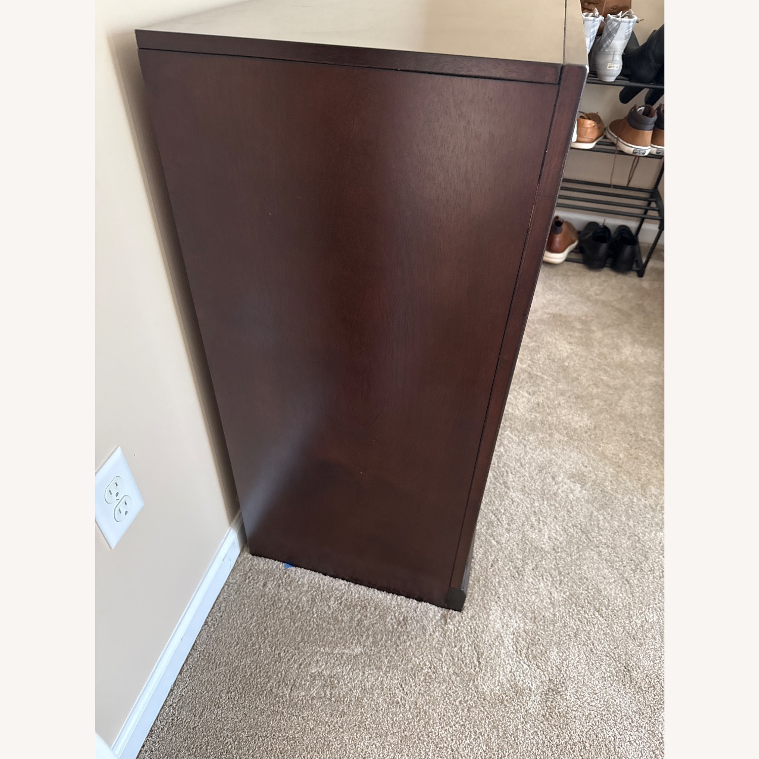 Dark Brown Dresser - image-3