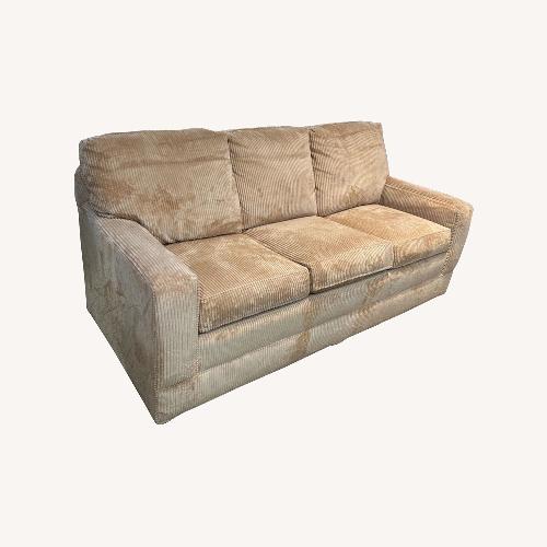 Used Walter E. Smithe Bannister Corduroy 3-Seat Sofa for sale on AptDeco