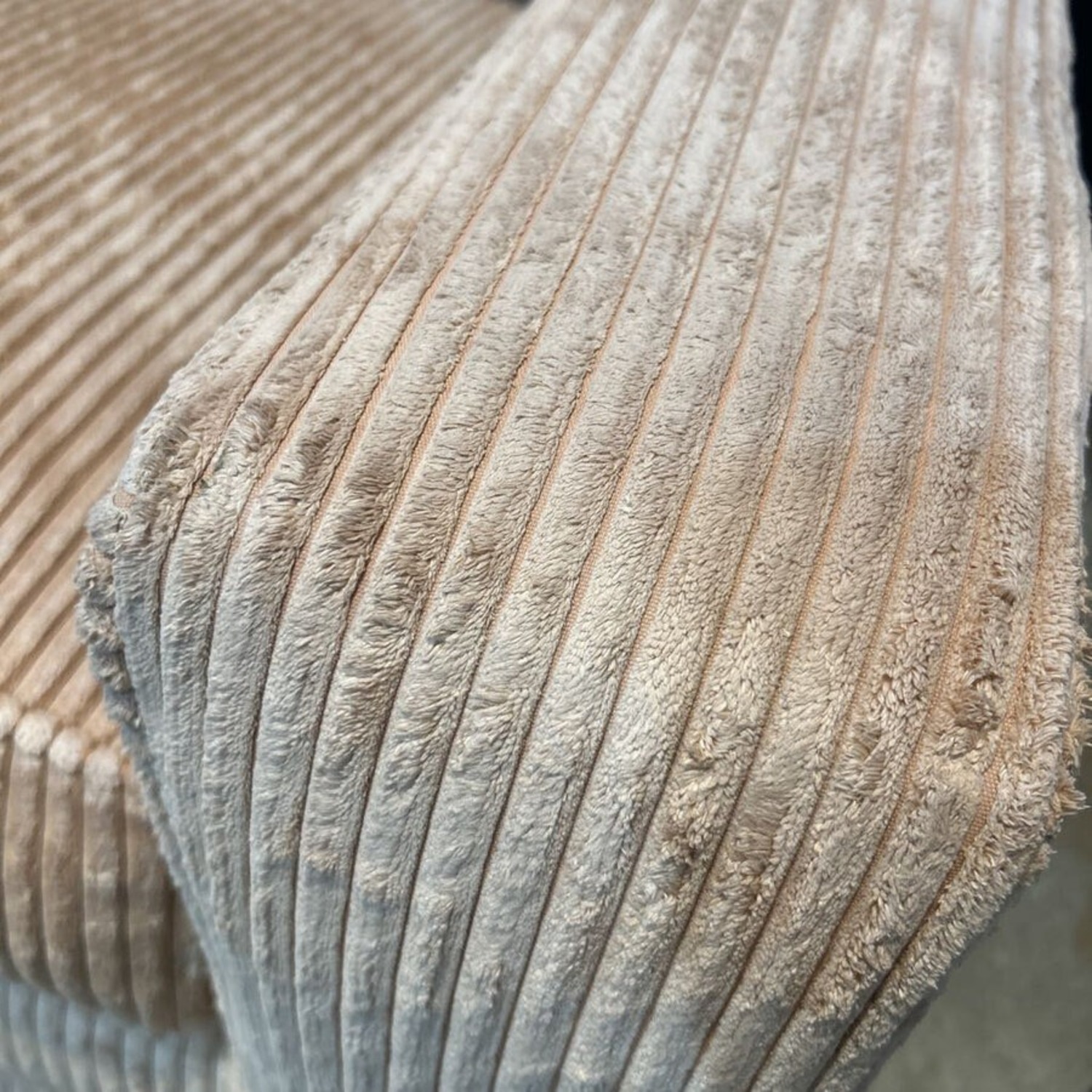 Walter E. Smithe Bannister Corduroy 3-Seat Sofa - image-1