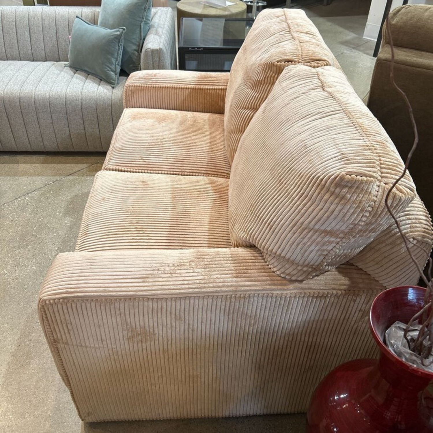 Walter E. Smithe Bannister 2-Seat Loveseat - image-1